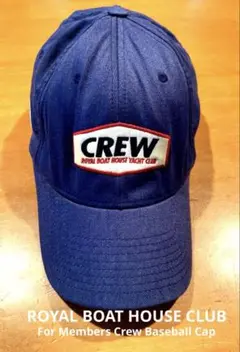 ROYAL BOAT HOUSE CLUBのメンバー用のクルーキャップです。