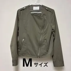 【archives】カーキ ライダースジャケット Mサイズ