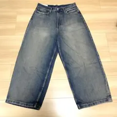 [試着のみ]H&MスーパーバギーデニムW32L30SUPER BAGGY