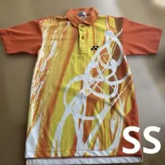 YONEX バドミントンウェア ポロシャツ オレンジ SS