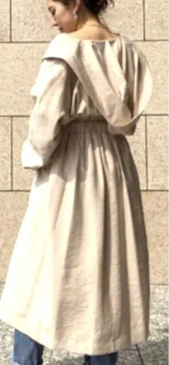 ⭐️ meg☆ 様⭐️エトレトウキョウ etre tokyoフードルーズガウンコート