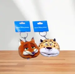 ディズニーリゾート ズートピア ニッククロウハウザー ファンキャップキーチェーン