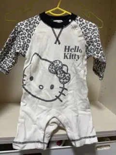 Hello Kitty ロンパース 70cm ヒョウ柄
