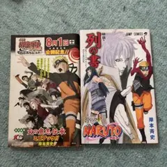 NARUTO 火の意志伝承 ミニブック 、秘伝・列の書