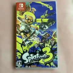 【動作確認済】スプラトゥーン3 Nintendo Switch パッケージ版
