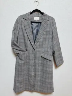 美品BEAMS HEART ビームスハートテーラードジャケット M チェックのサムネイル