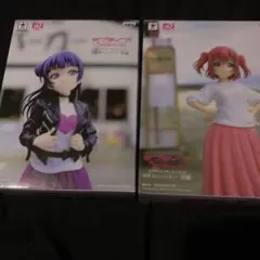 「ラブライブ!サンシャイン!!」 SQフィギュア　津島善子 黒澤ルビィ