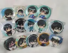 ブルーロック 糸師凛 デフォルメ ミニキャラ 缶バッジ まとめ売り 14点セット