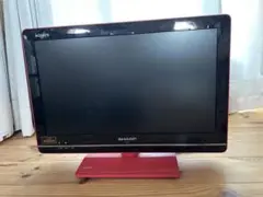 SHARP 液晶テレビ19インチ　ピンク　2012年製