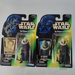 スター・ウォーズ　サイン入りフィギュア　ビブホーチュナ　３体 スター・ウォーズ サイン入りフィギュア ビブホーチュナ 3体