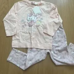 ハローキティ 長袖パジャマ 90cm ピンク