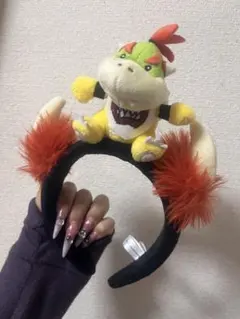 クッパジュニア ぬいぐるみ付きカチューシャ