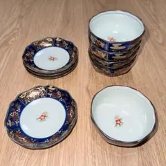 【小皿4枚　小鉢5枚　9枚セット】 有田焼　珠光造　小皿　小鉢