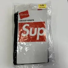 24ss シュプリーム　ヘインズ　ボクサーパンツLサイズ黒×1枚 新品未使用