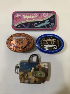 KALDI カルディ　トカゲ缶セットのサムネイル