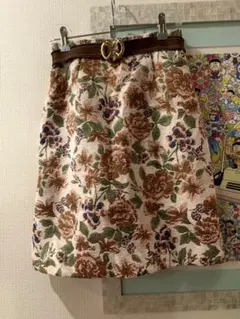 ベルト付き スカートのサムネイル