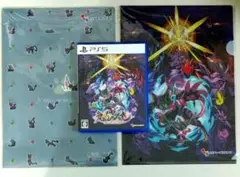 PS5 九魂の久遠 中古美品+特典A4クリアファイル2枚 新品未開封セット