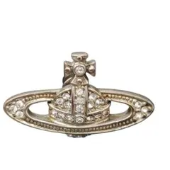 Vivienne Westwood ピアス 片耳 シルバー ラインストーンのサムネイル