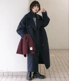 KBFコクーンロングコートのサムネイル
