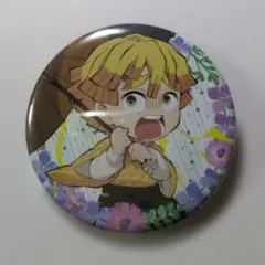 鬼滅の刃 我妻善逸 缶バッジ (ufotable cafe 梅雨イベント)