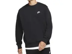 Nike ブラック スウェット トレーナー