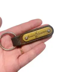 Ralph Lauren レザーキーホルダー ラルフローレン　ビンテージ
