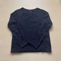 UNIQLO黒カットソー長袖TシャツレディースM