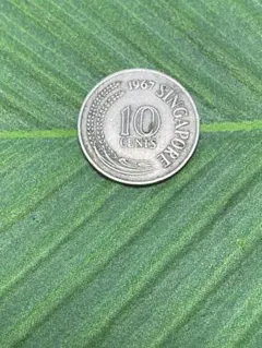 3297【シンガポール】10セント　硬貨　　古銭　2000枚セット 3297【シンガポール】10セント 硬貨 コイン 古銭 2000枚セット