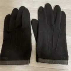 Dior ウール手袋 黒