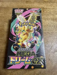 ポケモンカードゲーム MEGA ドリームEX ボックス シュリンク付き①