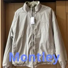 新品　Montley モーレー　リバーシブルブルゾン　フラワーボア　サイズL 2