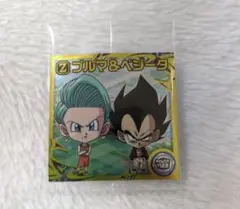 ドラゴンボール 超戦士シールウエハース超 ブルマ&ベジータ【R】