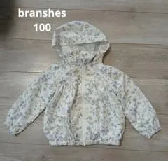 ブランシェス　ウインドブレーカー　花柄