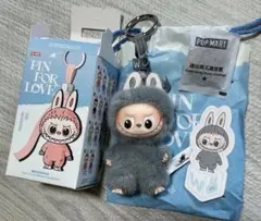 ラブブ LABUBU PIN FOR LOVE イニシャルW