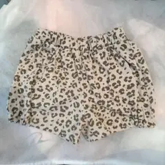 ヒョウ柄 半ズボン 80サイズ