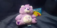 ケアベア Care bears キーチェーン マスコット 紫