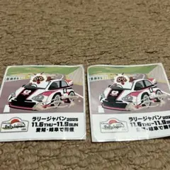 ドデ祭　2025 ウルフィ　メーテレ　ラリージャパンステッカー　2枚