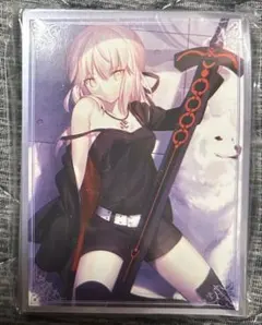 FGO Fate セイバー オルタ　コミケ限定　カードスリーブ