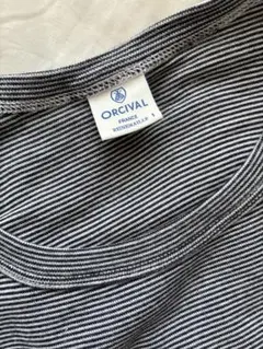 ORCIVAL ストライプTシャツ Mサイズ