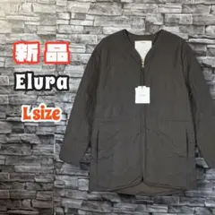 ♪【新品】Elura エルーラ 発熱スリムハーフジャケット L