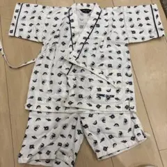 COMME CA ISM 魚柄甚平 110cm