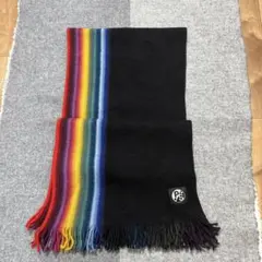 k*n様 PS Paul Smith ウールマフラー メンズ ハーフストライプ