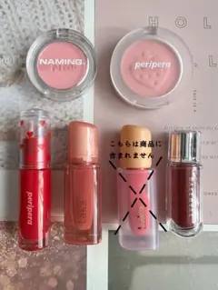 韓国コスメ ５点セット（リップ・チーク）