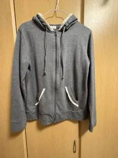 レディース パーカー グレー