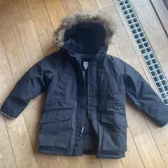 GAP KIDS 黒 中綿コート Lサイズ