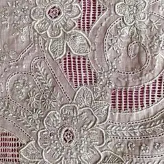 最高級手刺繍　汕頭　SWATOWハンカチ　ビンテージ　希少　未使用品