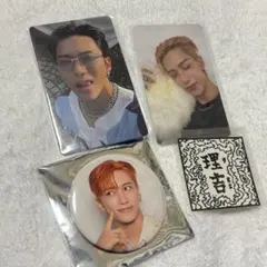 INI 池崎理人 トレカ ステッカー 缶バッジ