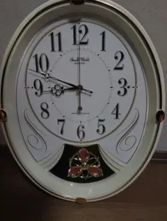 リズム(RHYTHM) 掛け時計 電波時計