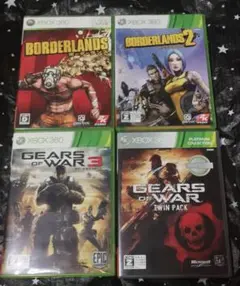 む*ょ様 ジャンク【Xbox360】 Borderlands 他4点セットまとめ