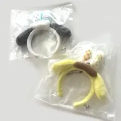 サンリオ シークレットミニカチューシャ ポチャッコ ポムポムプリン